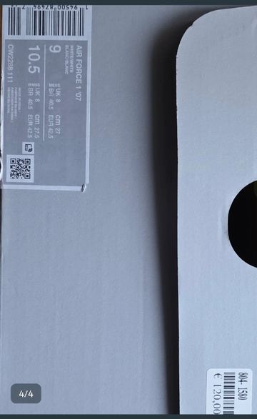 Brugt Nike Air Force 1 2025 bike — billede 2 af 2