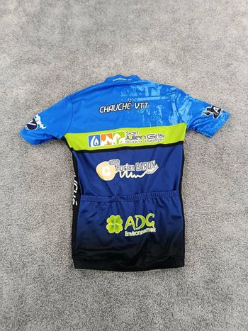 Used Diffu sport maillot velo homme taille S - 17 6114 cyclisme route respirant vtt bike — image 5 of 6