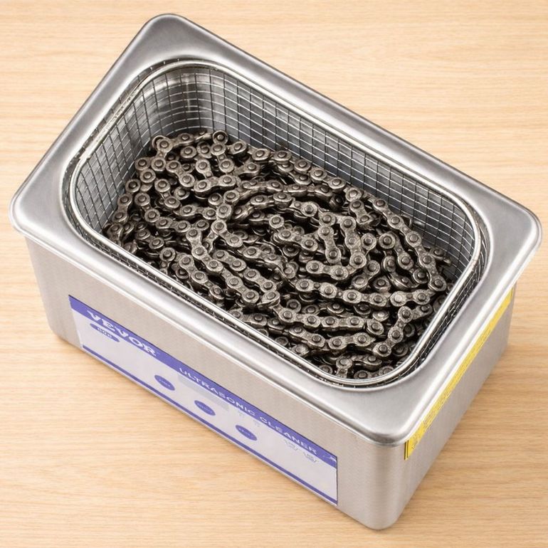 Used VEVOR Ultrasonic Cleaner 800ml 35W 40kHz 2026 bike — image 1 of 7
