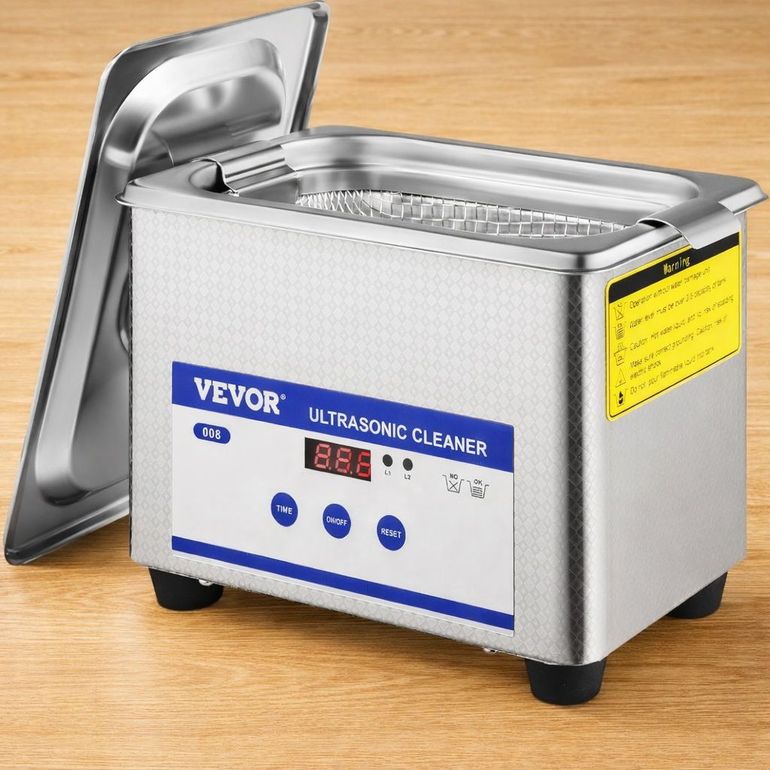 Used VEVOR Ultrasonic Cleaner 800ml 35W 40kHz 2026 bike — image 3 of 7