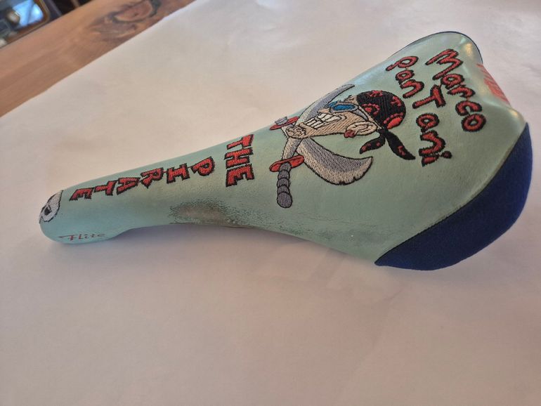 Used Selle Italia Flite Pantani The Pirate Celeste 1998 bike — image 8 of 11