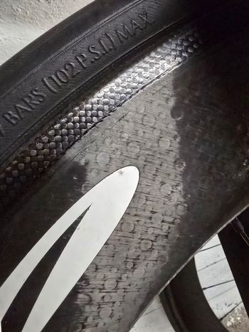 Used Zipp Firecrest 808 Carbonio Rim Brake Rims 2017 bike — image 2 of 5