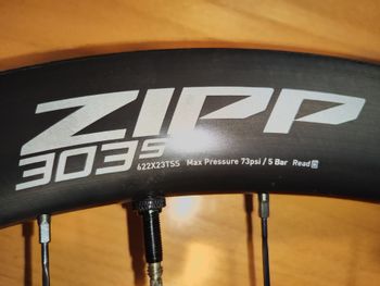 Brugt Sram Zipp 303 S 2025 bike — billede 8 af 9