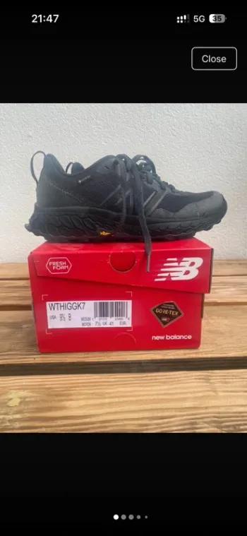 Used New Balance Hierro GTX bike