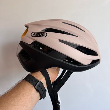 ABUS StormChaser Beige Black Helmet Cycling Accessories de segunda mano