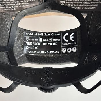 Used ABUS StormChaser Beige Black Helmet bike — image 9 of 11