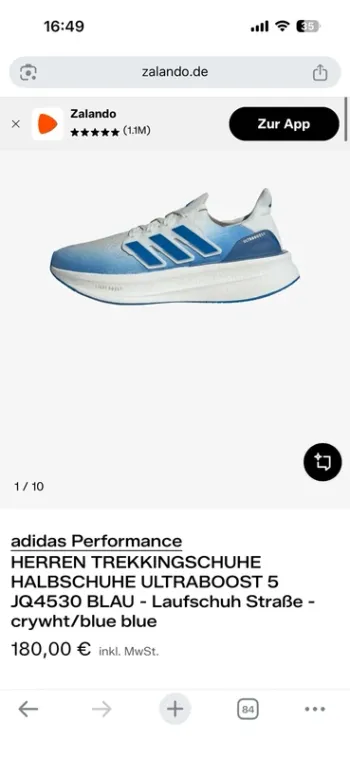 Used Adidas Ultraboost 5 bike — image 2 of 2