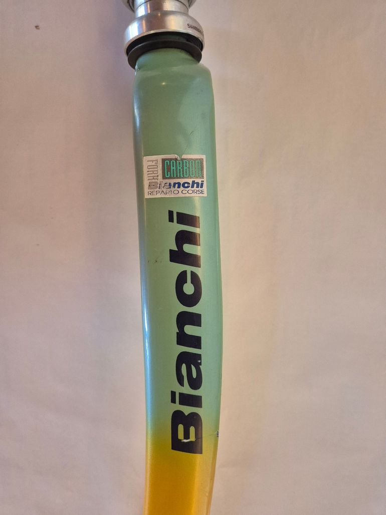 Použité Bianchi Mercatone Uno Carbon Fork 1998 bike — obrázek 8 z 10