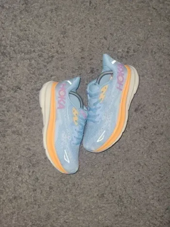 Used Hoka Shoes Airy blue bike