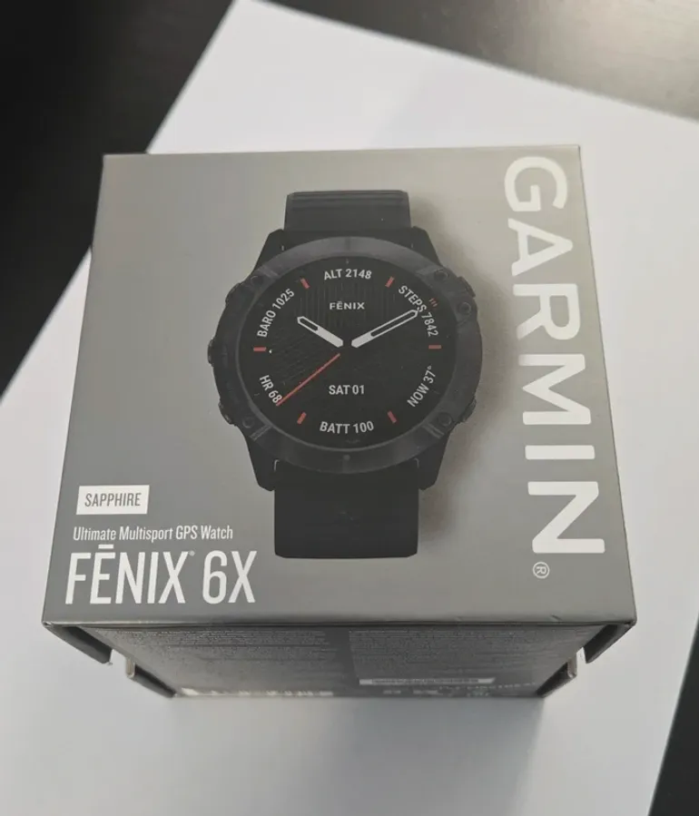 Garmin Fenix 6X Sapphire bike d'occasion — image 3 sur 7