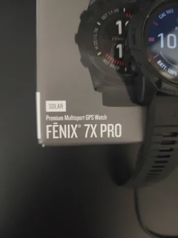Used Garmin Fenix 7X Solar Pro bike — image 3 of 10