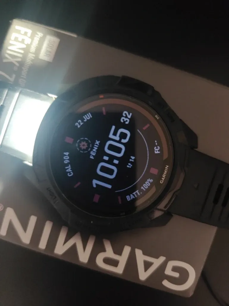 Used Garmin Fenix 7X Solar Pro bike — image 9 of 10