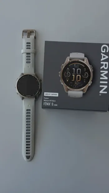 Used Garmin fenix 8 bike