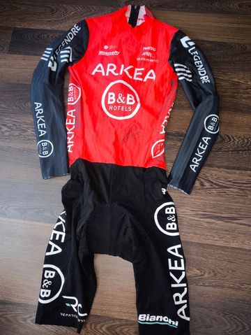 Gebrauchtes ROSTI Kevin Vauquelin TT skinsuit 2025 Cycling Clothing