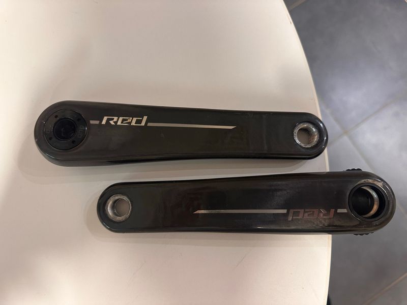 Tweedehands Sram RED AXS DUB E1 172.5mm Crank 2025 Drivetrain & Pedals