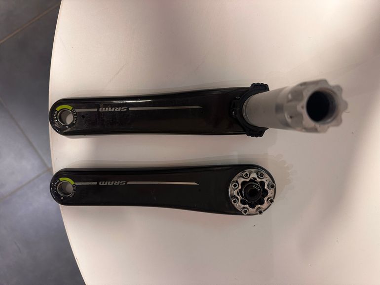 Used Sram RED AXS DUB E1 172.5mm Crank 2025 bike — image 2 of 2