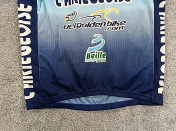 Used Tactic maillot velo homme taille xl -20 6209 cyclisme route respirant Ariègeoise bike — image 2 of 7