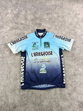 Used Tactic maillot velo homme taille xl -20 6209 cyclisme route respirant Ariègeoise bike