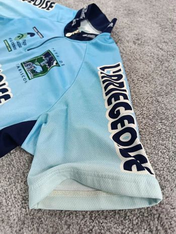 Used Tactic maillot velo homme taille xl -20 6209 cyclisme route respirant Ariègeoise bike — image 3 of 7