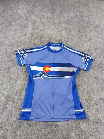 Used sans pearl izumi maillot velo femme taille xl -13 7676 cyclisme route respirant Colorado bike