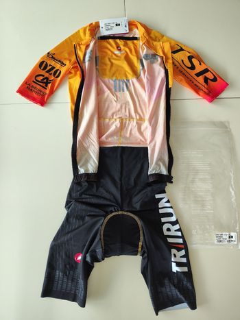 Used Castelli Body Free Sanremo 3 Tri Uomo Tg S 2026 bike — image 2 of 8