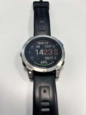 Used Garmin Fenix 7 47mm GPS Smartwatch 2025 bike