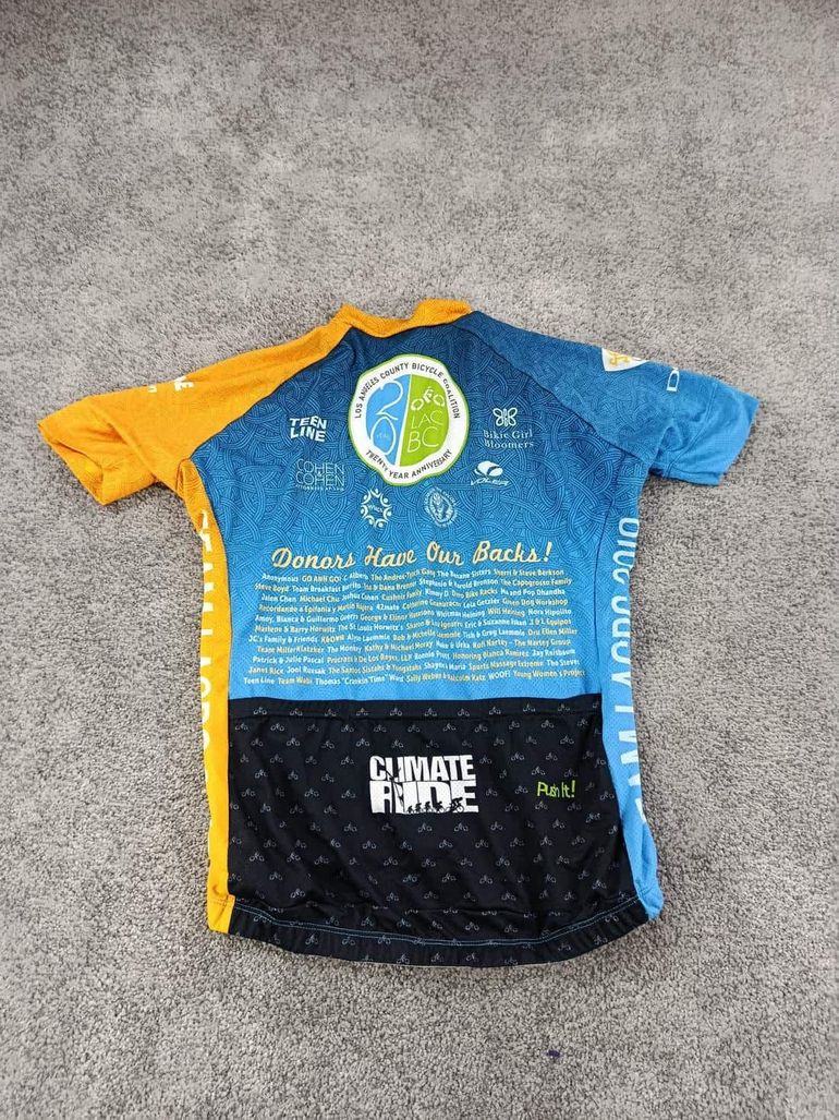 Used Voler maillot velo femme taille m -13 7739 cyclisme route respirant Los Angeles bike — image 6 of 8