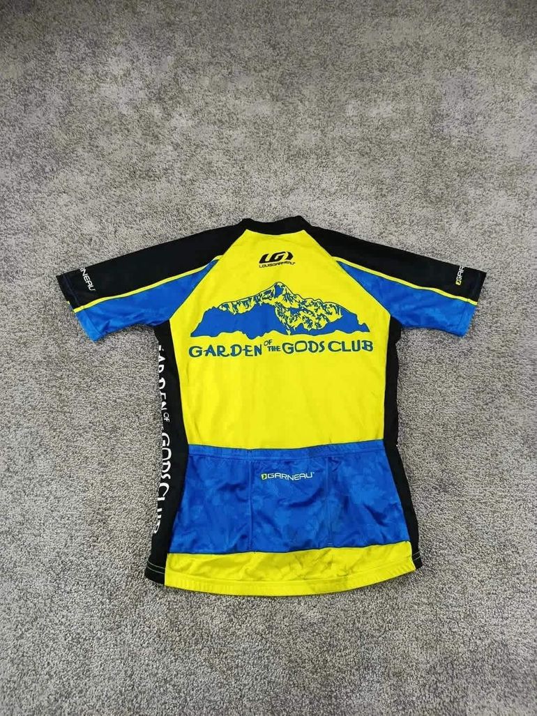 Used Louis Garneau maillot velo femme taille m -12 6836 cyclisme route respirant Colorado bike — image 6 of 8