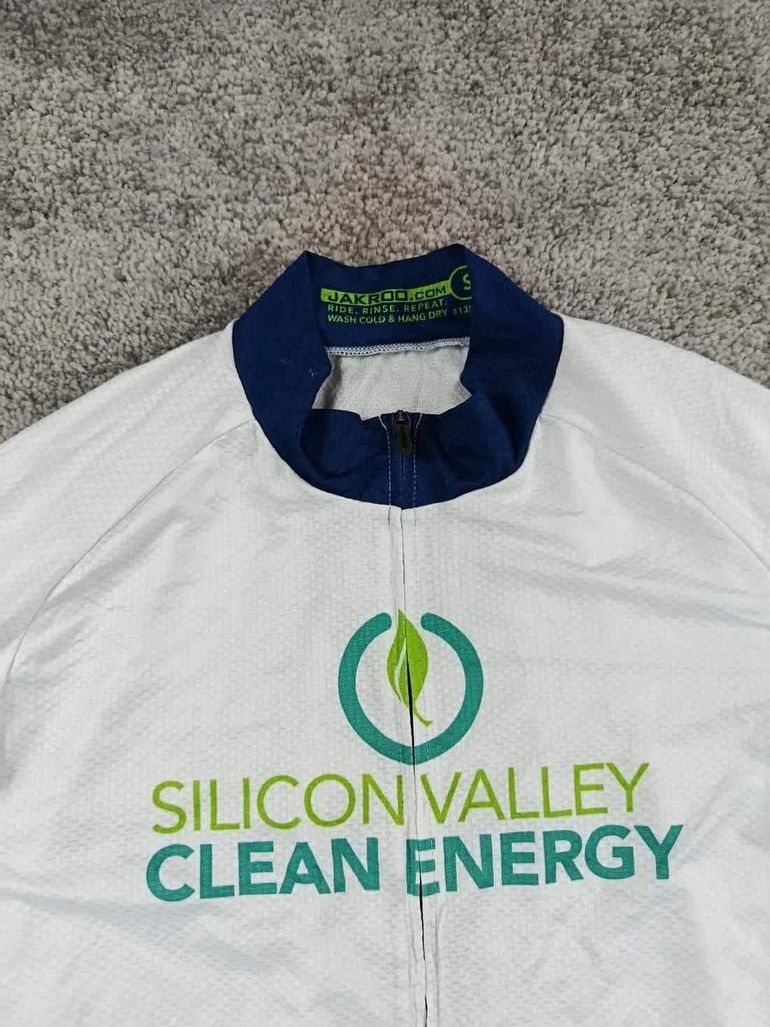 Used Decathlon Triban jakroo maillot velo homme taille s -24 7740 cyclisme route respirant Silicon Valley usa bike — image 3 of 8