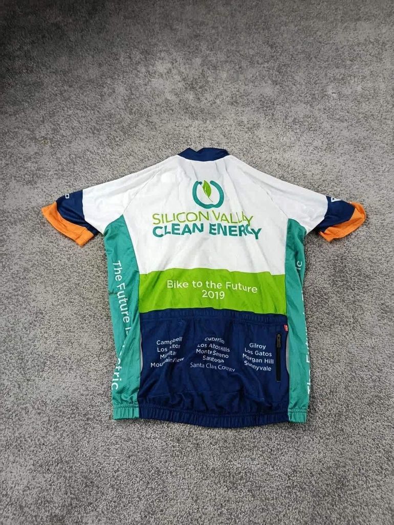 Used Decathlon Triban jakroo maillot velo homme taille s -24 7740 cyclisme route respirant Silicon Valley usa bike — image 6 of 8