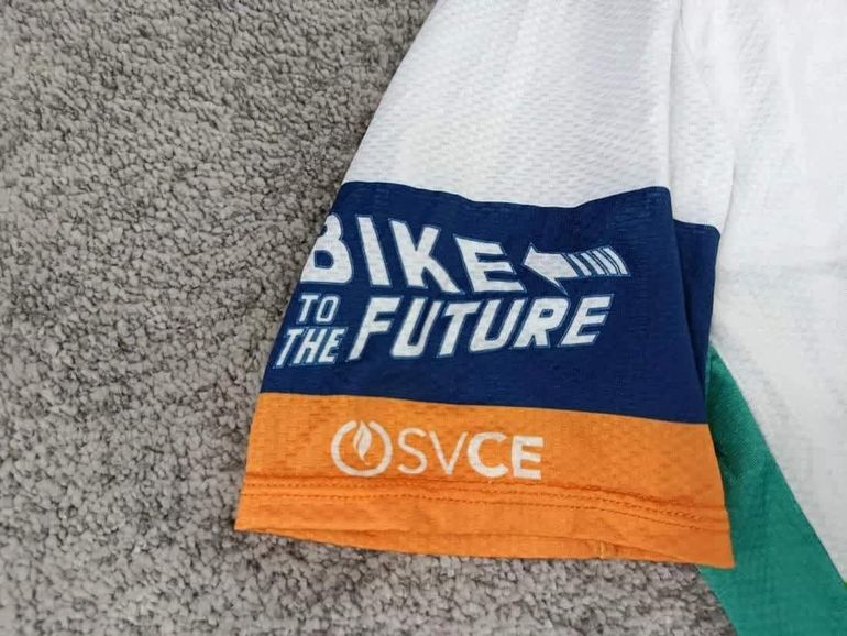 Used Decathlon Triban jakroo maillot velo homme taille s -24 7740 cyclisme route respirant Silicon Valley usa bike — image 2 of 8