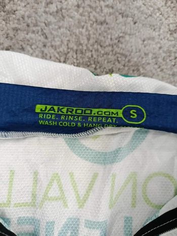 Used Decathlon Triban jakroo maillot velo homme taille s -24 7740 cyclisme route respirant Silicon Valley usa bike — image 4 of 8