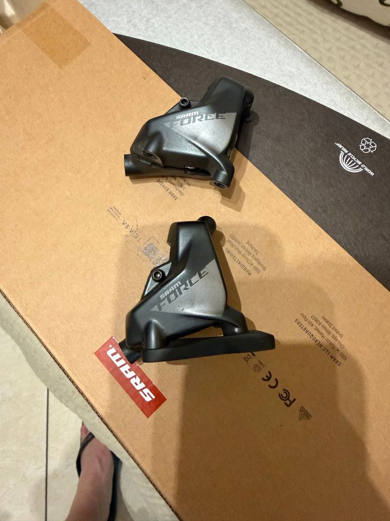 Used Sram Force 12v Shifters and Brake Calipers 2024 bike — image 3 of 7