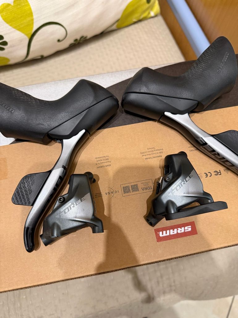 Used Sram Force 12v Shifters and Brake Calipers 2024 bike — image 1 of 7