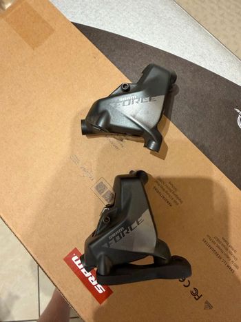 Used Sram Force 12v Shifters and Brake Calipers 2024 bike — image 2 of 7