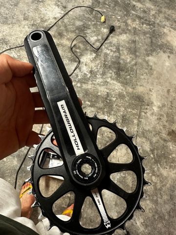 Brugt Hollowgram Crank 172.5mm 32T Chainring Drivetrain & Pedals