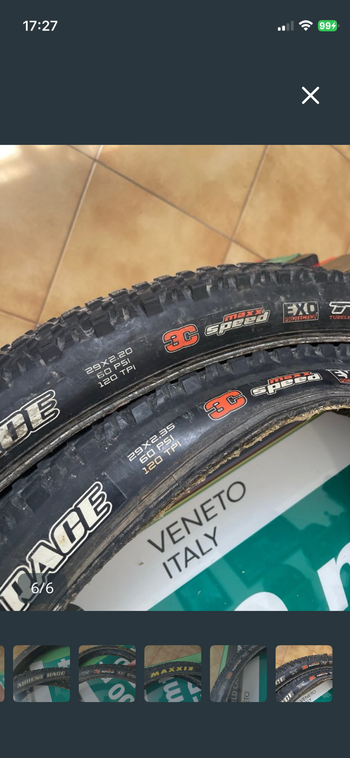 Použité Maxxis Ardent bike