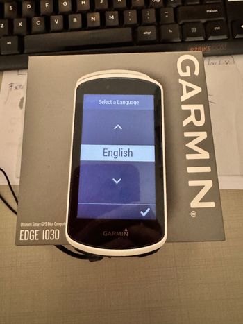 Used Garmin Edge 1030 GPS Cycling Computer 2019 bike — image 2 of 6