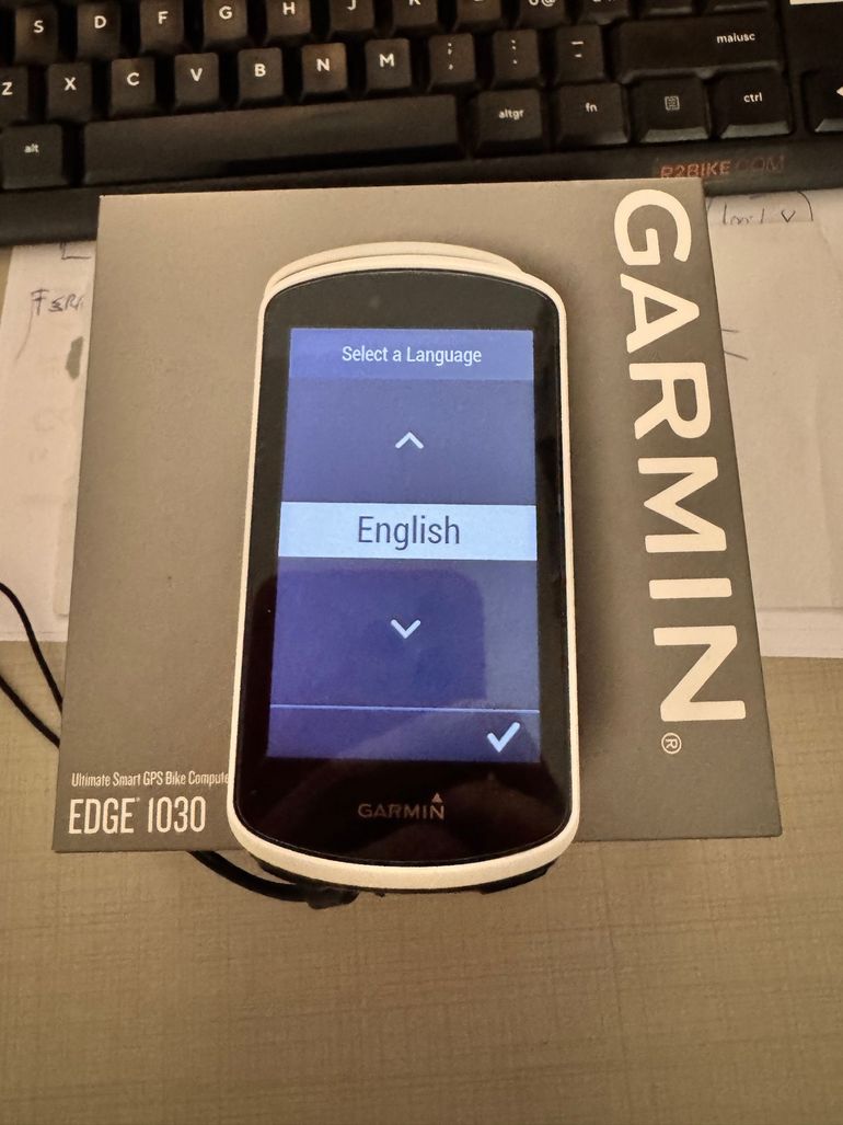 Used Garmin Edge 1030 GPS Cycling Computer 2019 bike — image 2 of 6