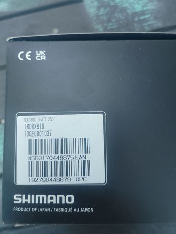 Brugt Shimano GRX RD-RX810 bike