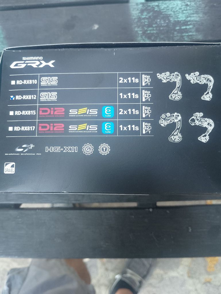Brugt Shimano GRX RD-RX812 bike — billede 4 af 4