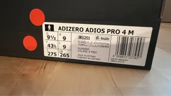Used Pro Adizero Adios 4 bike — image 4 of 5