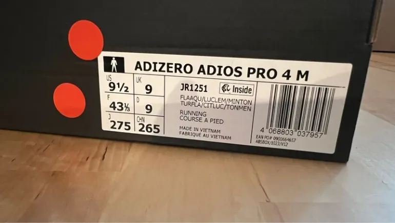 Used Pro Adizero Adios 4 bike — image 4 of 5