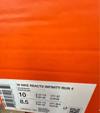 Used Nike ReactX Infinity Run 4 bike — image 11 of 12