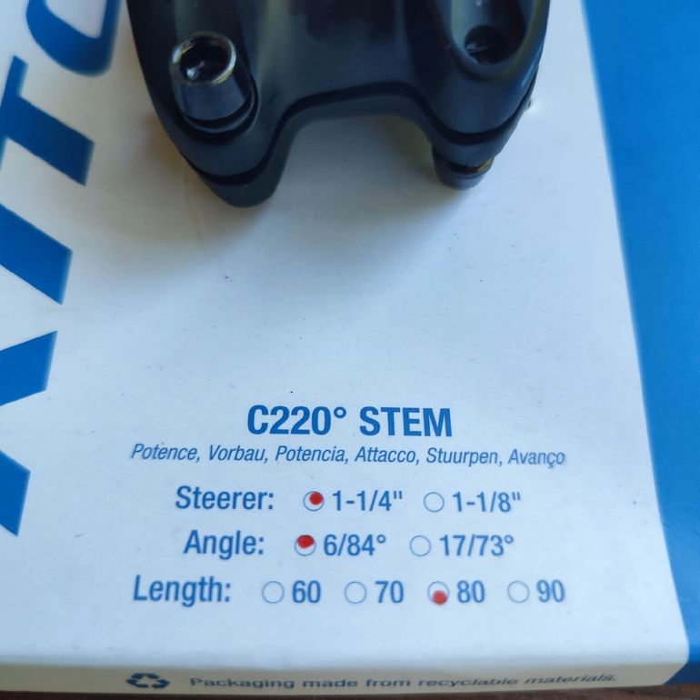Brugt Ritchey wcs C220 31, 8 - 1-1/4" steerer bike — billede 2 af 5