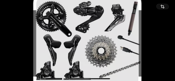 Brugt Shimano Dura Ace 9270 group without Crankset 2025 bike — billede 8 af 8