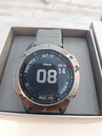 Used Garmin Fenix 6 Pro bike