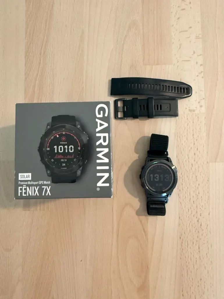 Used Garmin Fenix 7x Solar bike — image 1 of 3