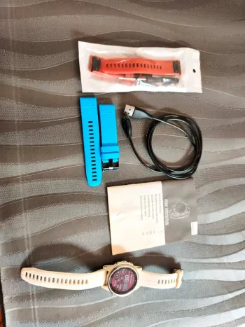 Used Garmin Fenix 5S Plus Saphire bike