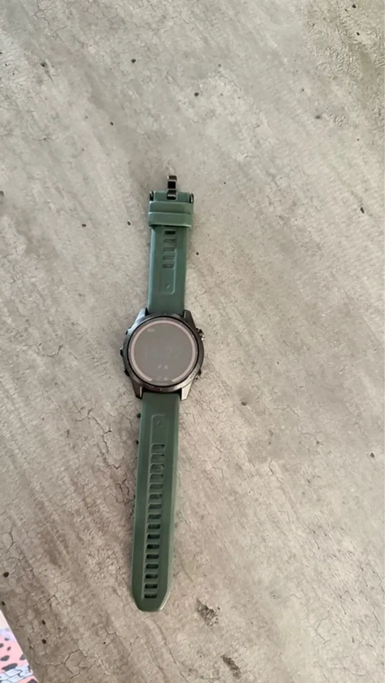 Used Garmin Fenix 7s Sapphire Solar bike — image 2 of 4